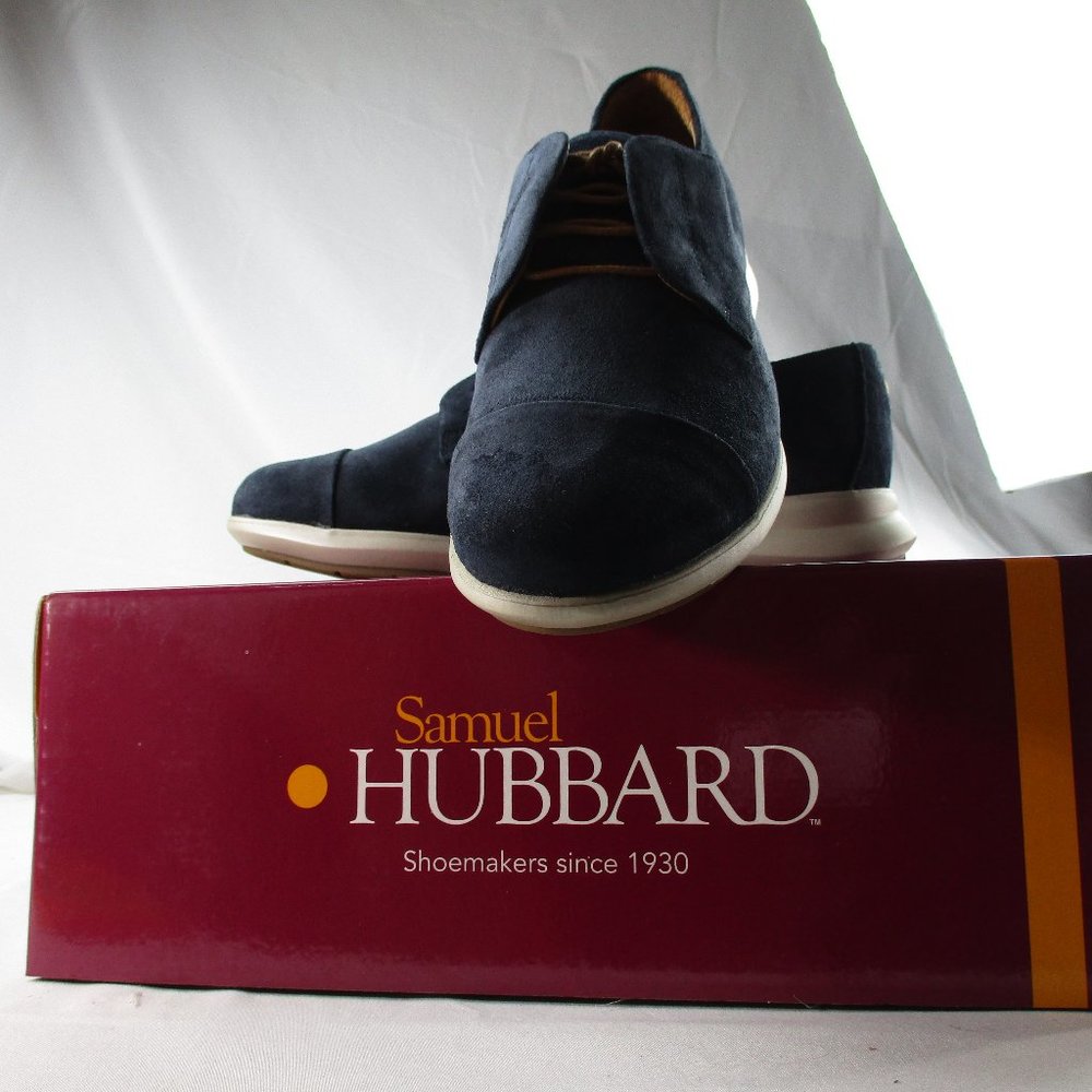 Samuel Hubbard Women's 5.5-10.5 Freedom Now Blue Suede Shoes. FREE SHIPPING!